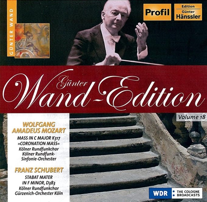 Kölner Rundfunk-Sinfonie-Orchester, Günter Wand - Schubert: Stabat Mater | Mozart: Coronation Mass (CD)