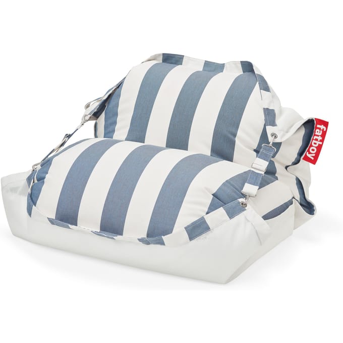 fatboy Floatzac Original Pool Zitzak - Stripe Ocean Blue