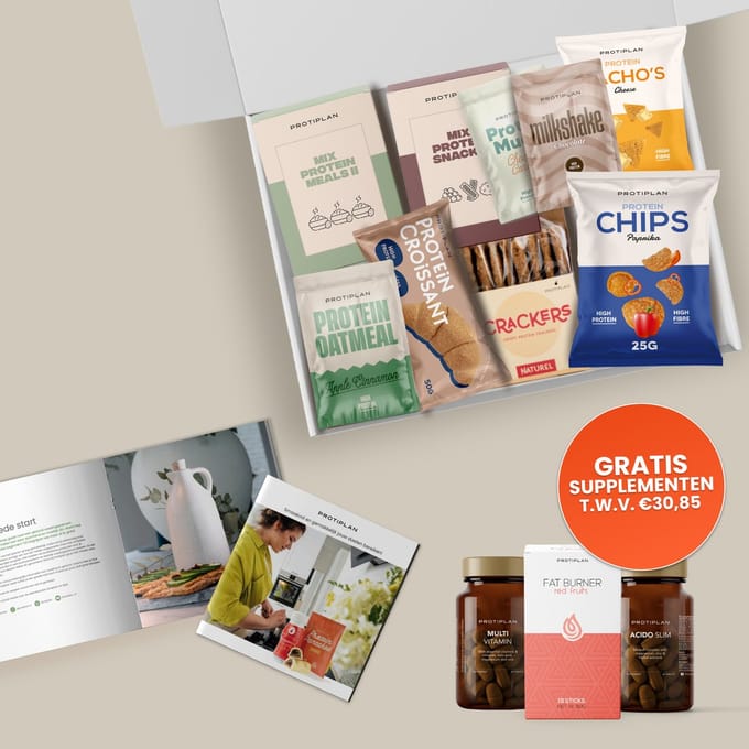 Eiwitdieet Box - 7 dagen - Protiplan - Gemakkelijk afvallen