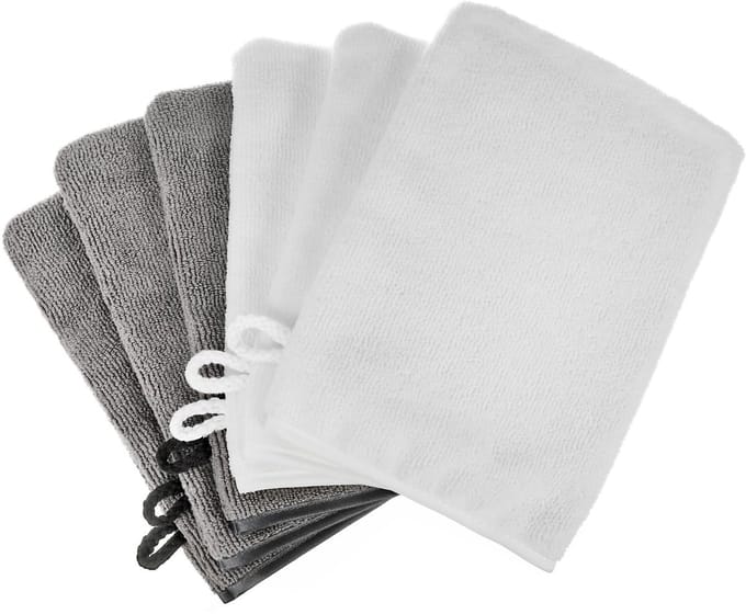 Microfibre Douchehandschoenen - Herbruikbaar - 15 x 21 cm