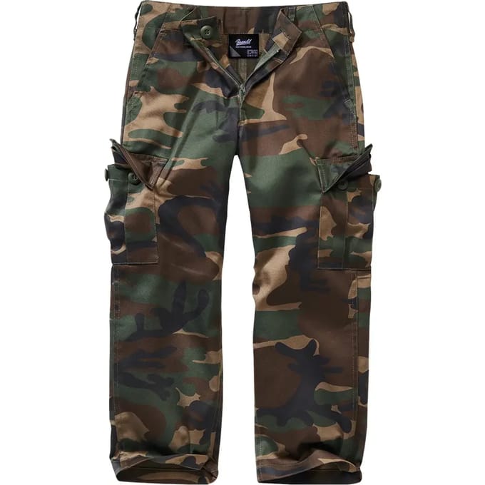 Brandit Ranger Kids Hose Heren Cargo - woodland - 146/152