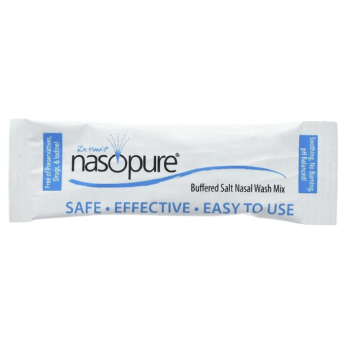 Neusdouche, Voordelige Navulset, Gebufferd Zout Pak van 80 white