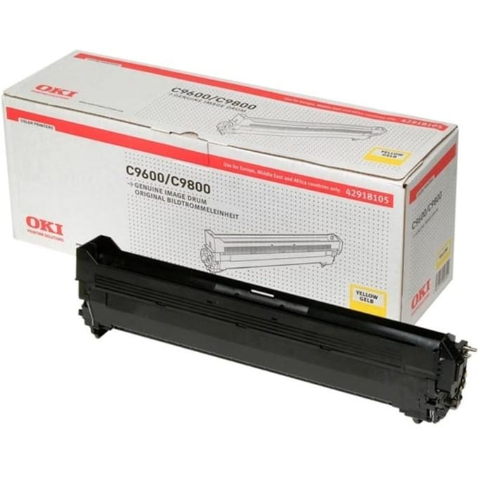 OKI Drum Yellow for for C9600 C9800 - Drum kit Geel