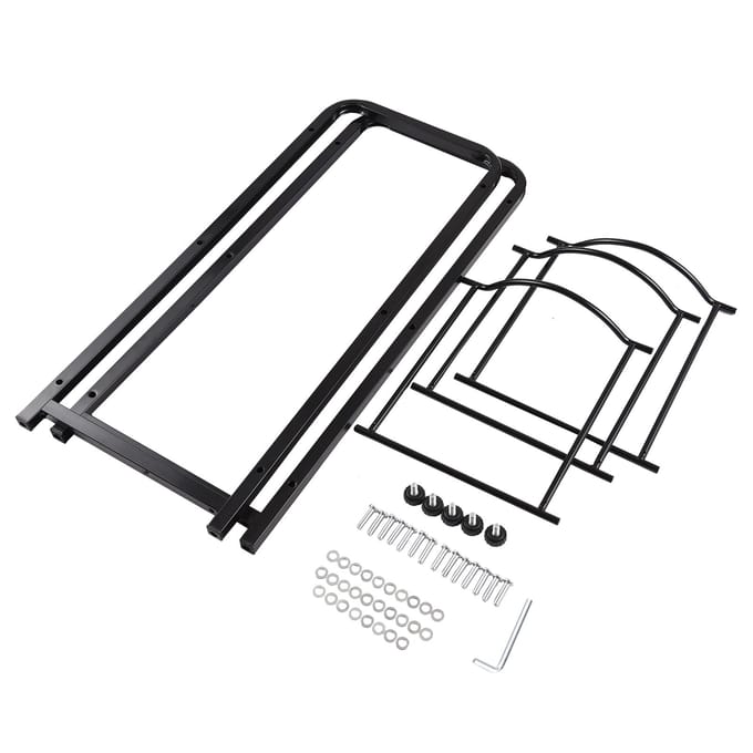 3-Laags Waterkoeler Kan Rek Heavy Duty 5 Gallon Waterfles Houder Opslagrek met Vloer zwart