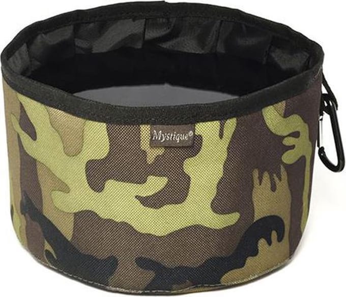 Mystique reis drinkbakje camouflage