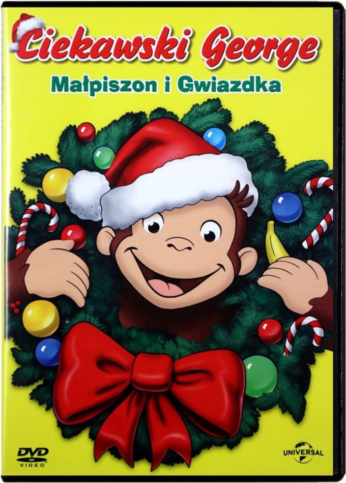Nieuwsgierig Aapje: Een heel aapig kerstfeest [DVD]