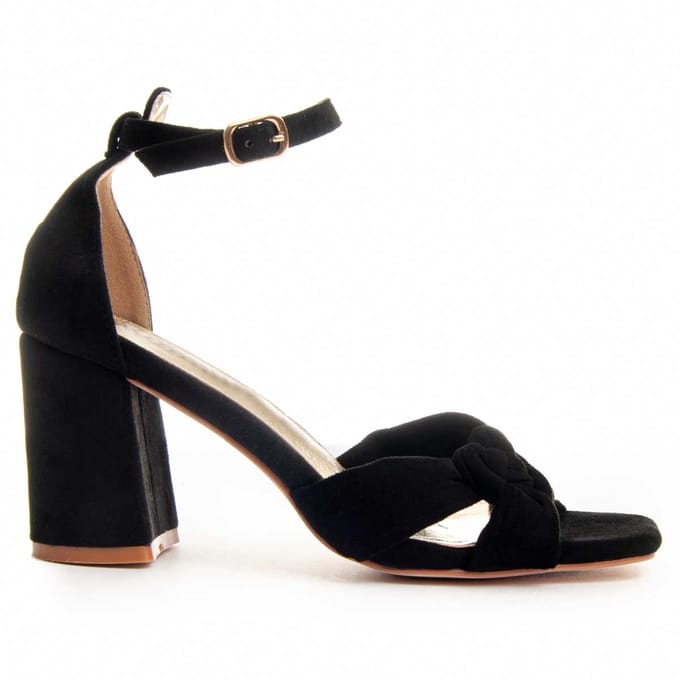 Montevita Heel Sandal Sandal2 in Zwart