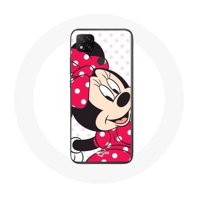 Coque de protection - Maniacase - Xiaomi Redmi 9C - Minnie Mouse - Dessin animé mignon - Souple