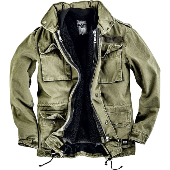 Black Premium by EMP Winterjas - Army Field Jacket - M tot 7XL - voor Mannen - olijf