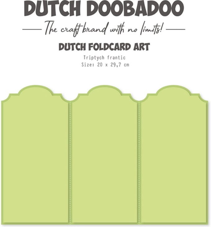 Dutch Doobadoo FoldCard-Art Triptych frantic A4 470.784.207 (02-23)