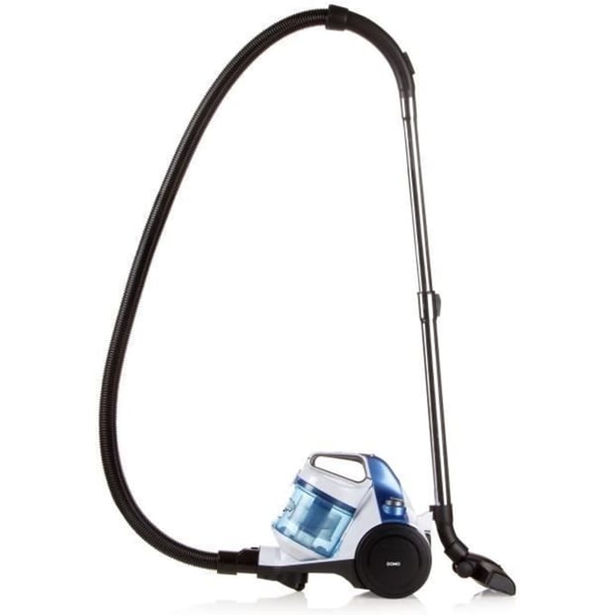 DOMO DO7286S Stofzakloze stofzuiger - 1,5 L - 700 W - wit/blauw