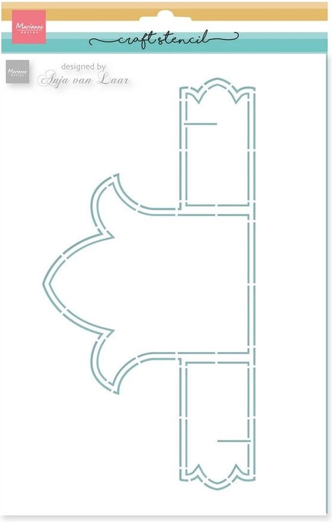 Marianne Design Anja's Craft Stencils Tulip A4