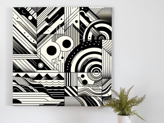 Kunstprint | Wanddecoratie | Dibond | 20 × 20 cm