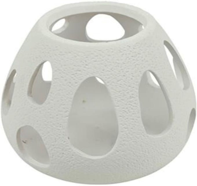 Countryfield-theelicht-waxinelichthouder-Elmir-wit-12,5cm hoog