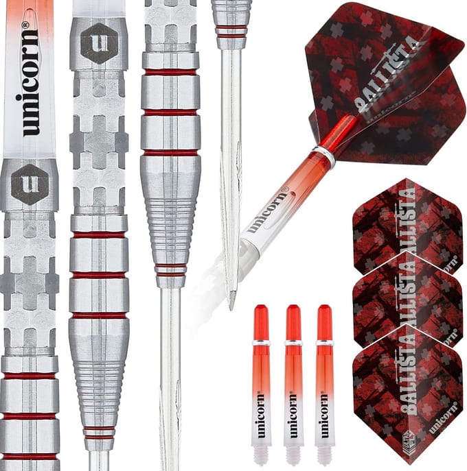 Professionele Stalen Punt Darts Set met Tungsten Barrels in Verschillende Gewichten