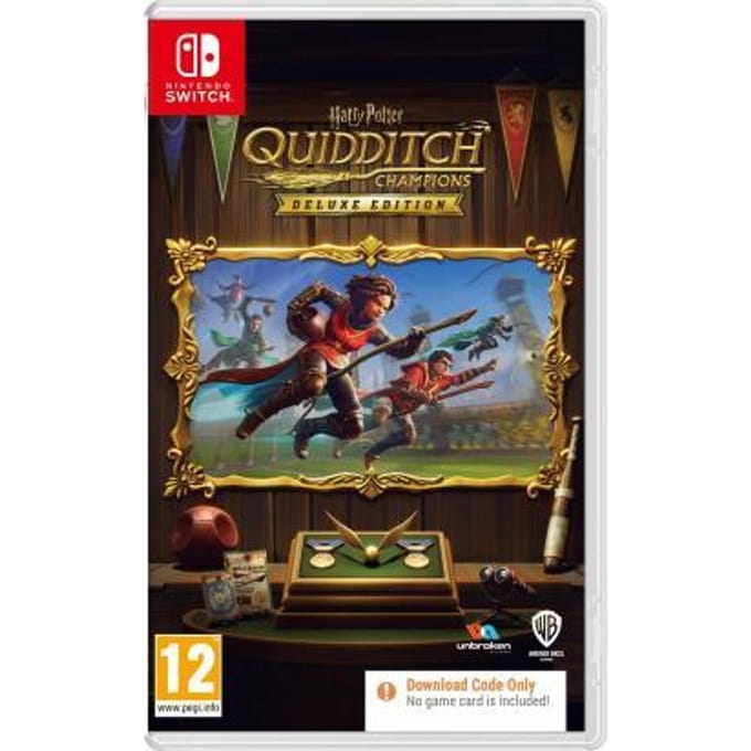 Harry Potter: Quidditch Champions - Deluxe Edition - Nintendo Switch (Code In Box)