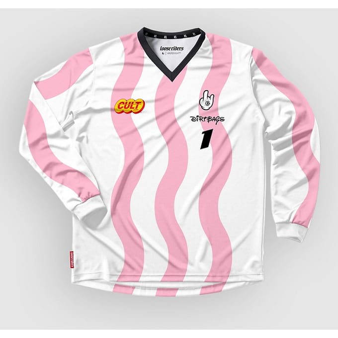 Loose Riders D/Rt Fc Long Sleeve Jersey roze