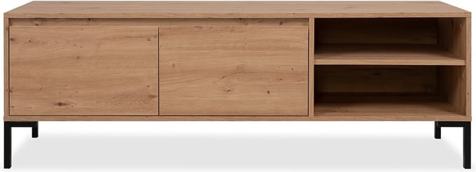 Tv-meubel Korina-artisanale Eik