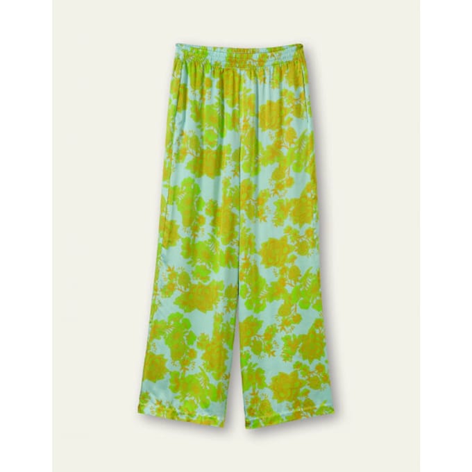 Oilily Please - Broek - Dames - Blauw - 38