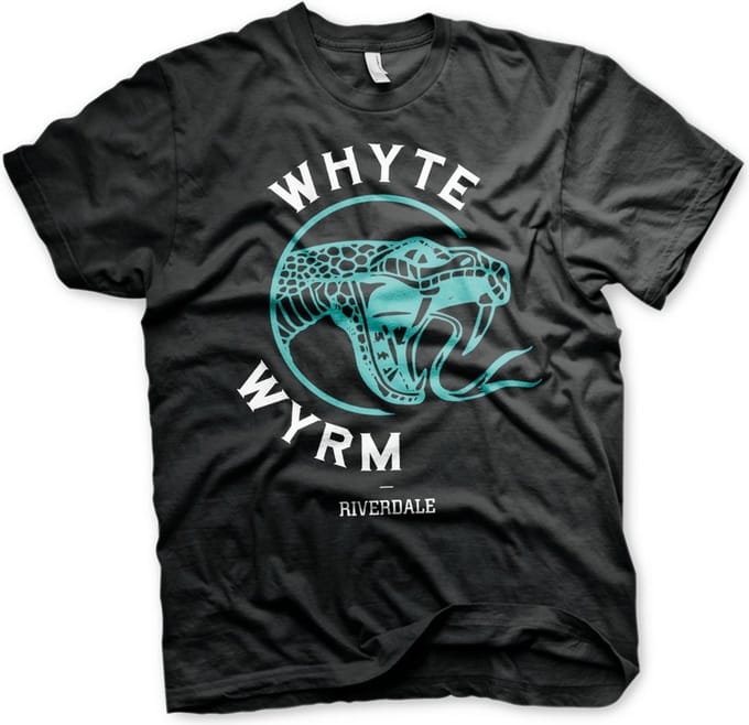 Riverdale Whyte Wyrm T-shirt Zwart