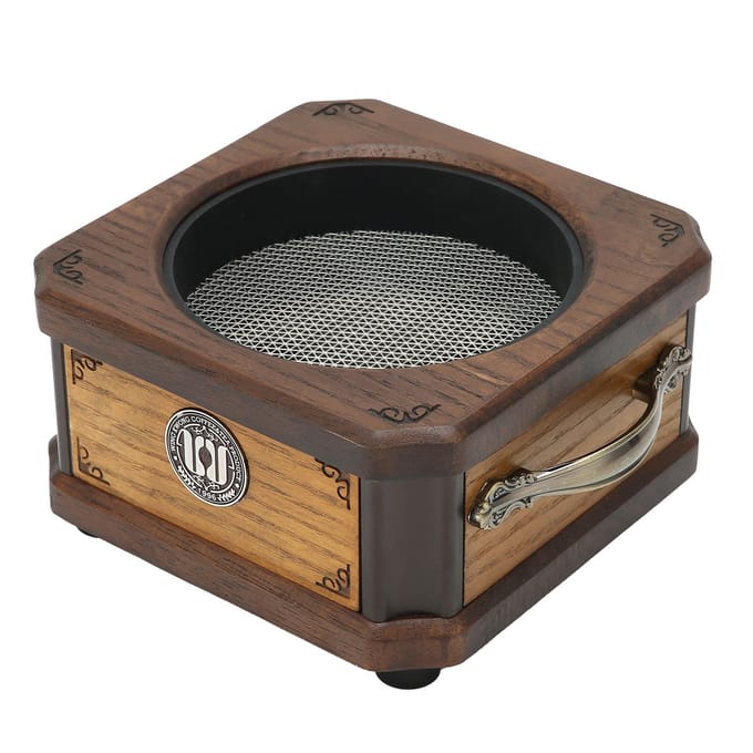 Koffiebonenkoeler Vintage Houten Elektrische Bonenkoelmachine black
