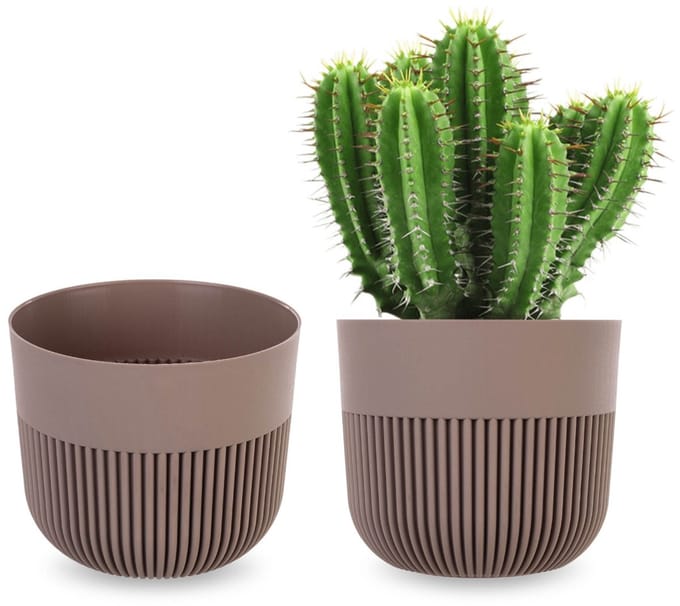 KADAX Bloempot Alia 11 mat beige K16433