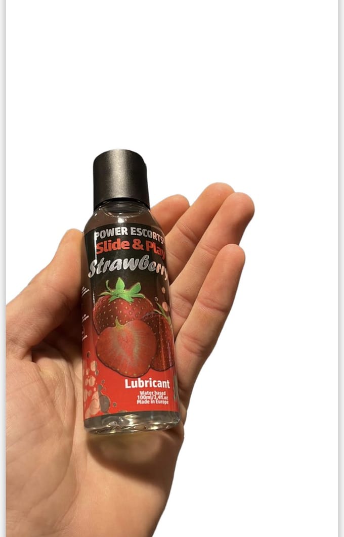 DR06 – Power Escorts Strawberry Glijmiddel 100 ml