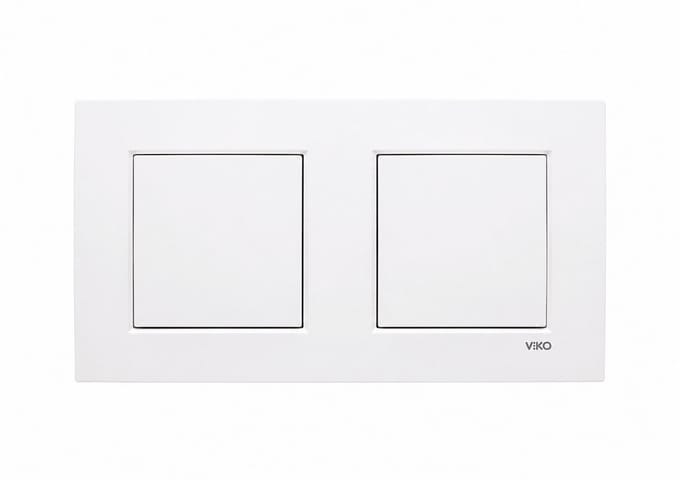 Panasonic Viko [Novella] - Schakelaar Tweevoudig - Wit - Inbouw