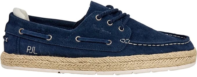Pepe Jeans Porto Deck Espadrilles Blauw EU 42 Man