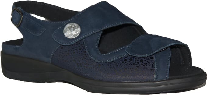 Solidus 73500 Wijdte H Blauw Maat: 8,5 (42,5)