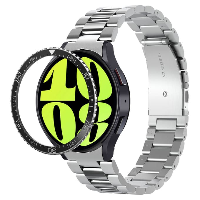 Spigen Bezel Tune geschikt voor Samsung Galaxy Watch 6 - 44 mm - Zwart