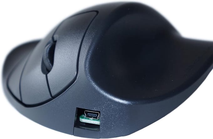 Hippus Handshoe - Ergonomische muis - Small - Rechtshandig / Draadloos