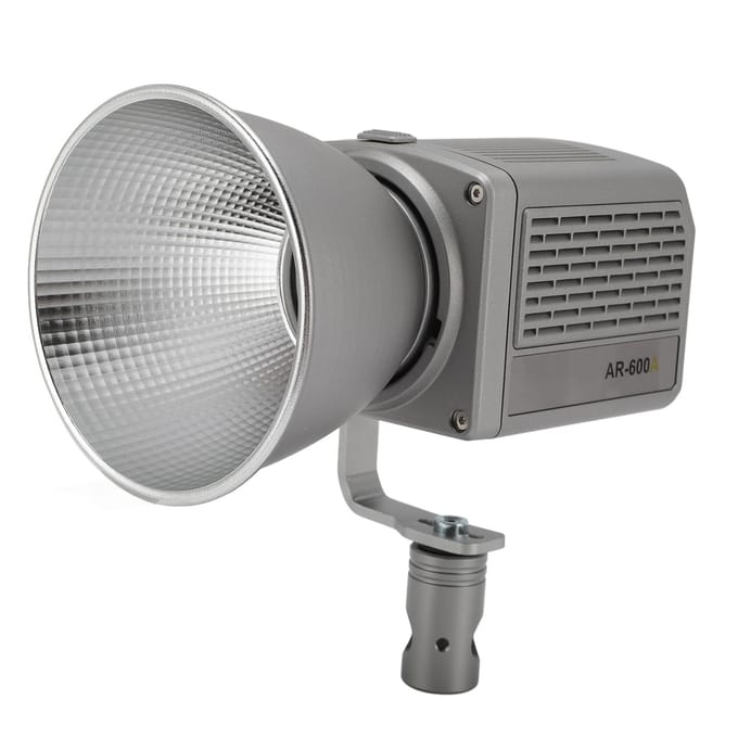 COB Videolamp Handheld App-bediening 55W LED 2700K tot 6500K PWM Dimmend COB Studiolamp voor gray