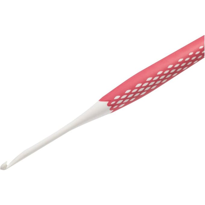 PRYM Wolhaaknaald Ergonomisch 4,0/16 oudroze 218485 - Prym