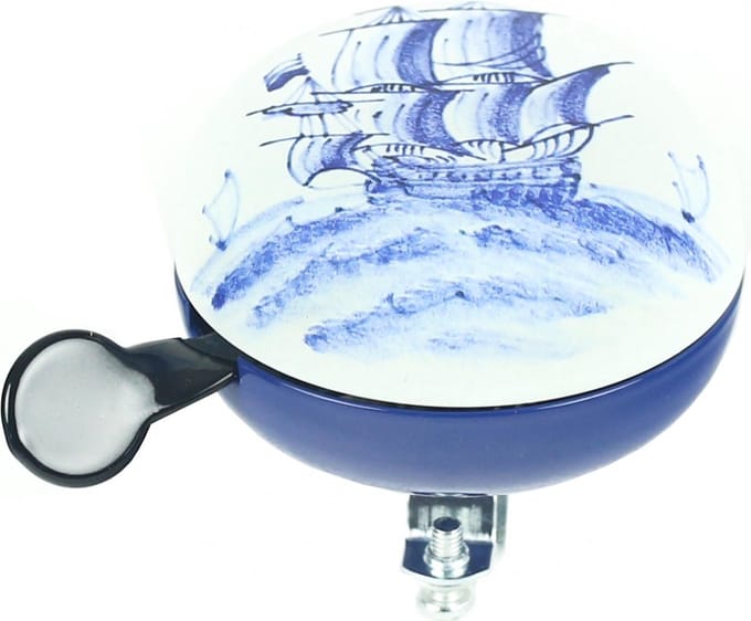 Widek Fietsbel Zeilboot 80 Mm Delfts Blauw