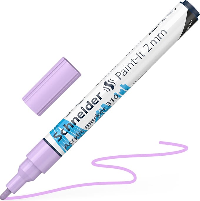 Schneider acrylmarker - Paint-It 310 - 2mm - pastel lila - S-120128