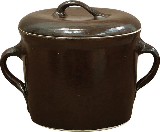 Aardewerk pot van 1.8 liter