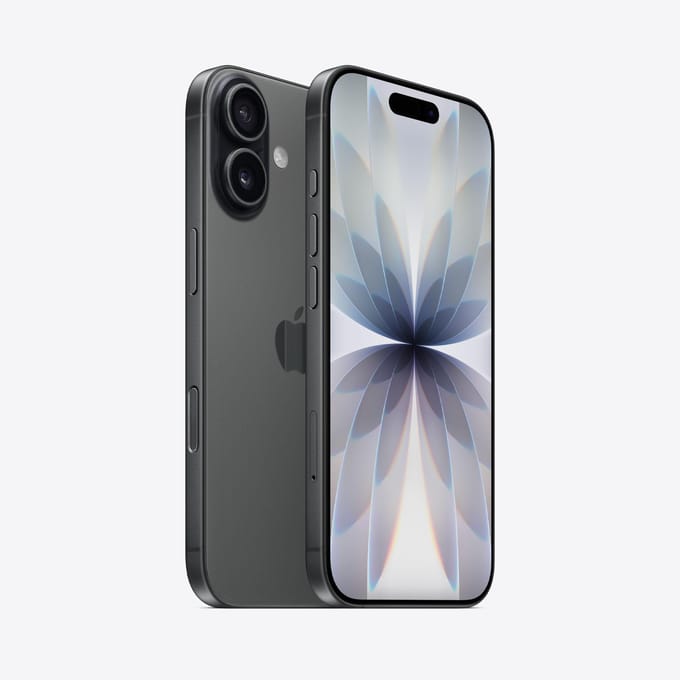 Apple iPhone 17 (Version Chine) - Double SIM, pas d'eSIM, 8+256 Go noir