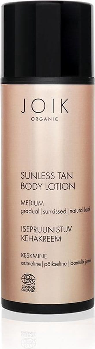 Joik Bodylotion Sunless Tan Medium Vegan Dames 100 Ml Bruin