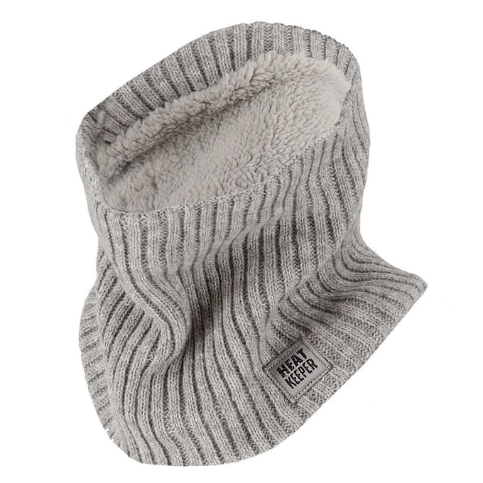 Morethansocks -Thermo snood/nekwarmer dames - One Size - Grijs