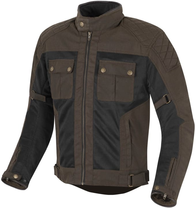 Merlin Shenstone Bruin Wax Motorjas - Jas
