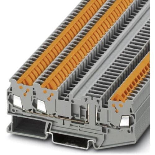 Phoenix Contact 3050413 Scheidingsklem 5.2 mm Snelaansluiting Grijs 50 stuk(s)