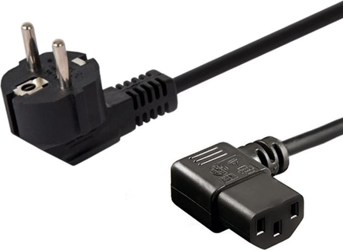 Savio CL-116 electriciteitssnoer Zwart 1,8 m Netstekker type C IEC C13