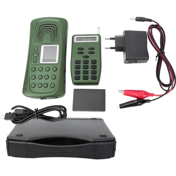 10W 120dB Buiten Jacht Afstandsbediening Vogel Roofdier Lokker Luidspreker
