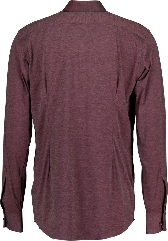 Eton - Overhemd Bordeaux Eton Lange Mouw Overhemd Bordeaux 100010718 57