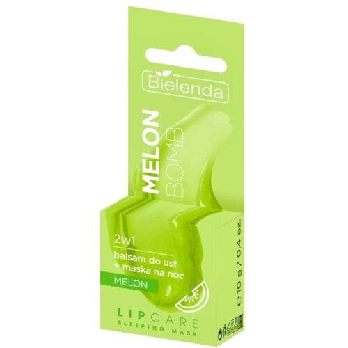 Bielenda Lip Care Sleeping Mask Melon Bomb 2in1 Lip Balm + Melon Night Mask 10 g