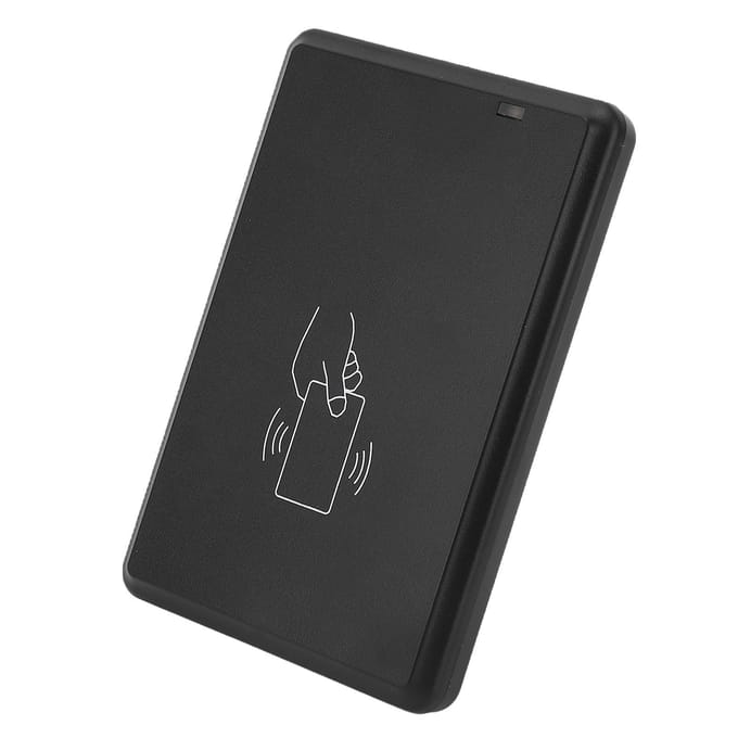IC Kaartlezer Smart USB 13.56MHz Snel Lezen Toegangscontrolesysteem voor RFID Huisbeveiliging black