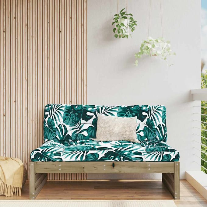 vidaXL - Middenbank - 120x80 - cm - geïmpregneerd - grenenhout