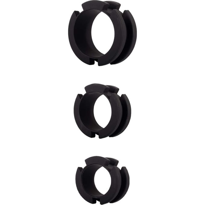 Rimba Toys - P-Cage PC05 - Siliconen Kuisheidskooi - Peniskooi - Chastity - Zwart