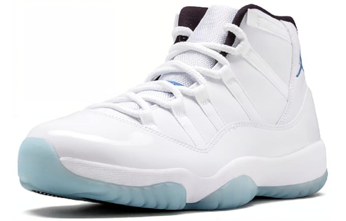 Air Jordan 11 Retro 'Legend Blue' 2014 378037-117 42.5 white